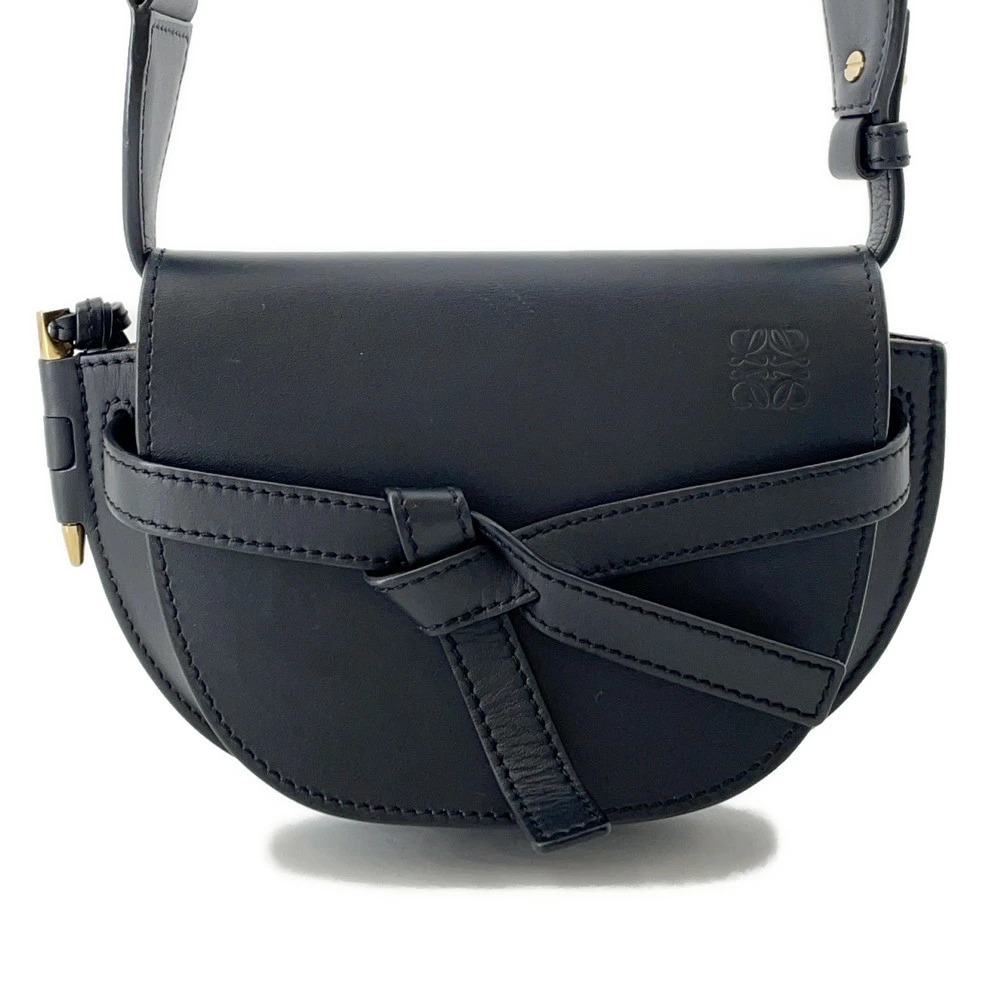 Loewe Gate Dual Shoulder Bag Black